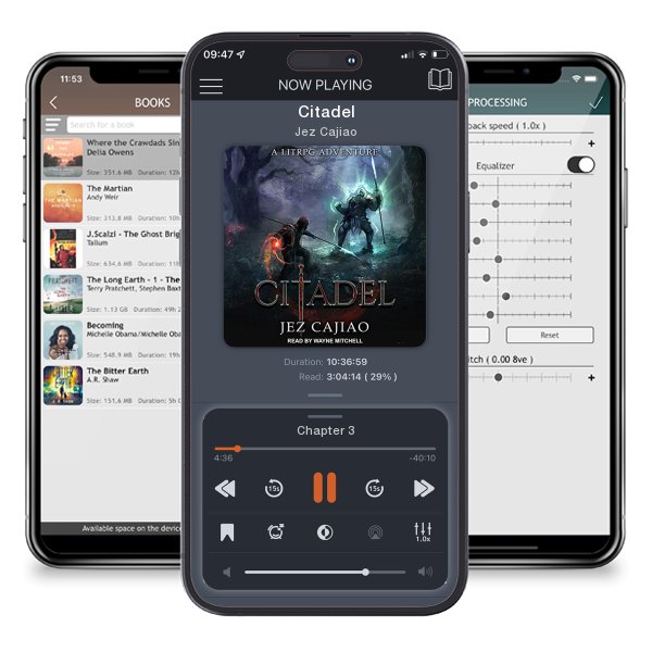 Download fo free audiobook Citadel by Jez Cajiao and listen anywhere on your iOS devices in the ListenBook app.
