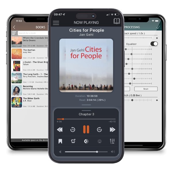 Download fo free audiobook Cities for People by Jan Gehl and listen anywhere on your iOS devices in the ListenBook app.