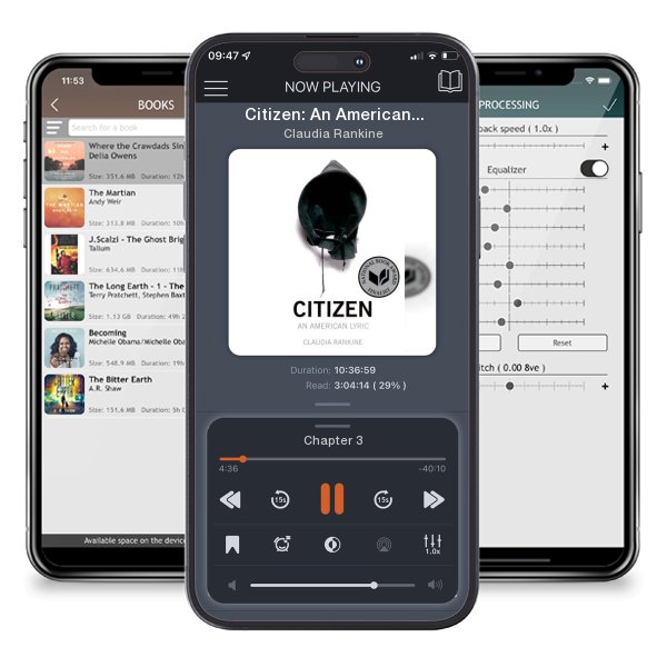 Download fo free audiobook Citizen: An American Lyric by Claudia Rankine and listen anywhere on your iOS devices in the ListenBook app.
