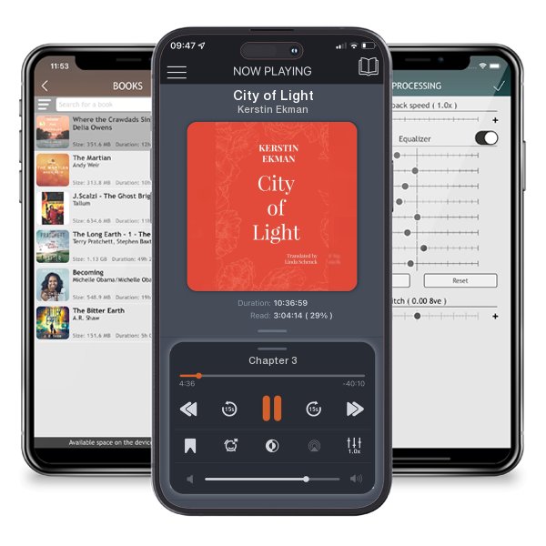 Download fo free audiobook City of Light by Kerstin Ekman and listen anywhere on your iOS devices in the ListenBook app.