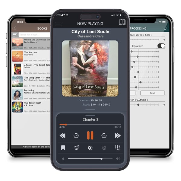 Download fo free audiobook City of Lost Souls by Cassandra Clare and listen anywhere on your iOS devices in the ListenBook app.