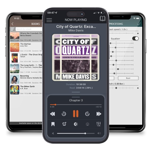 Download fo free audiobook City of Quartz: Excavating the Future in Los Angeles by Mike Davis and listen anywhere on your iOS devices in the ListenBook app.