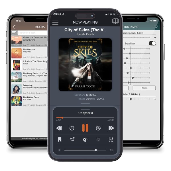 Download fo free audiobook City of Skies (The Viking Assassin #1) by Farah Cook and listen anywhere on your iOS devices in the ListenBook app.
