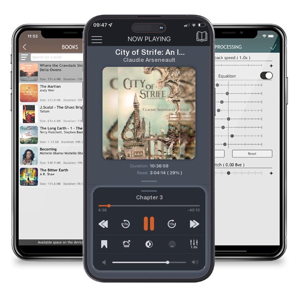Download fo free audiobook City of Strife: An Isandor Novel by Claudie Arseneault and listen anywhere on your iOS devices in the ListenBook app.