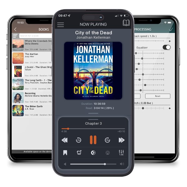 Download fo free audiobook City of the Dead by Jonathan Kellerman and listen anywhere on your iOS devices in the ListenBook app.