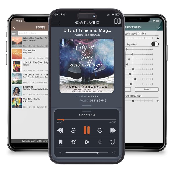 Download fo free audiobook City of Time and Magic by Paula Brackston and listen anywhere on your iOS devices in the ListenBook app.