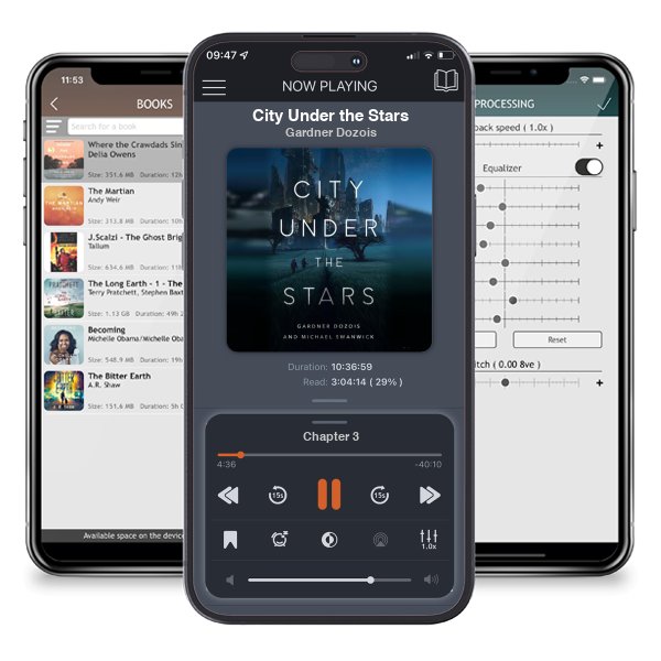 Download fo free audiobook City Under the Stars by Gardner Dozois and listen anywhere on your iOS devices in the ListenBook app.
