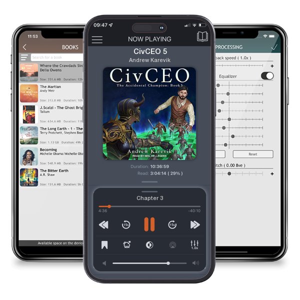 Download fo free audiobook CivCEO 5 by Andrew Karevik and listen anywhere on your iOS devices in the ListenBook app.