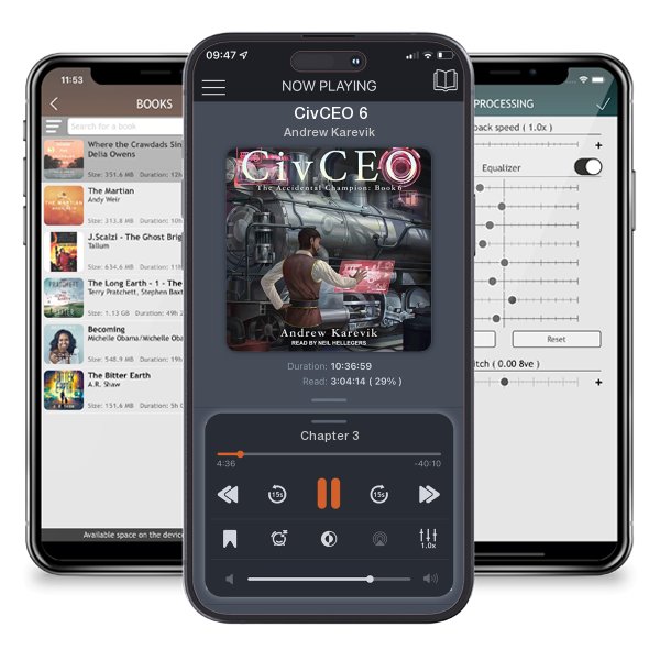 Download fo free audiobook CivCEO 6 by Andrew Karevik and listen anywhere on your iOS devices in the ListenBook app.