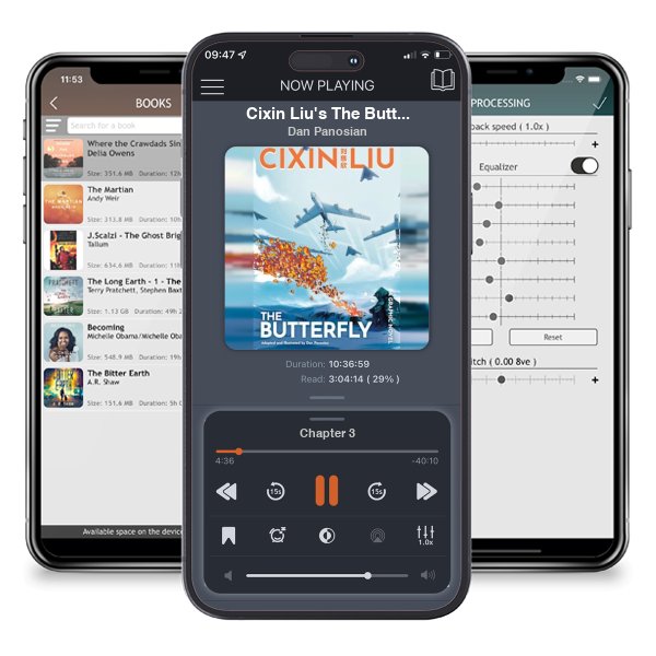 Download fo free audiobook Cixin Liu\'s The Butterfly by Dan Panosian and listen anywhere on your iOS devices in the ListenBook app.
