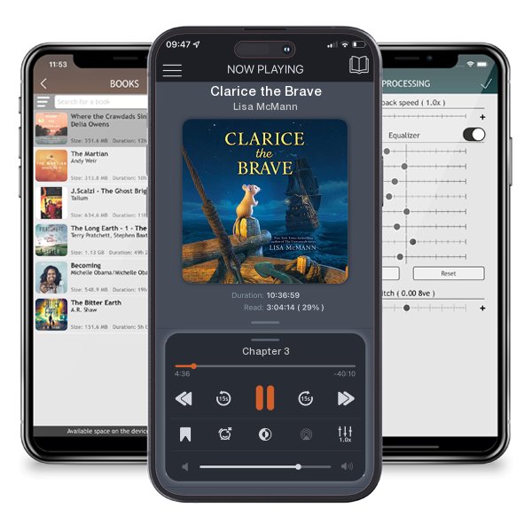 Download fo free audiobook Clarice the Brave by Lisa McMann and listen anywhere on your iOS devices in the ListenBook app.