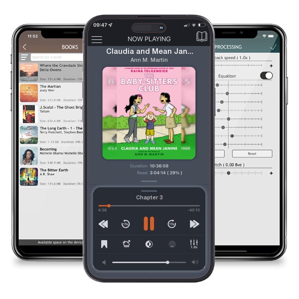 Download fo free audiobook Claudia and Mean Janine: A Graphic Novel (The Baby-Sitters Club #4) (The Baby-Sitters Club Graphix) by Ann M. Martin and listen anywhere on your iOS devices in the ListenBook app.