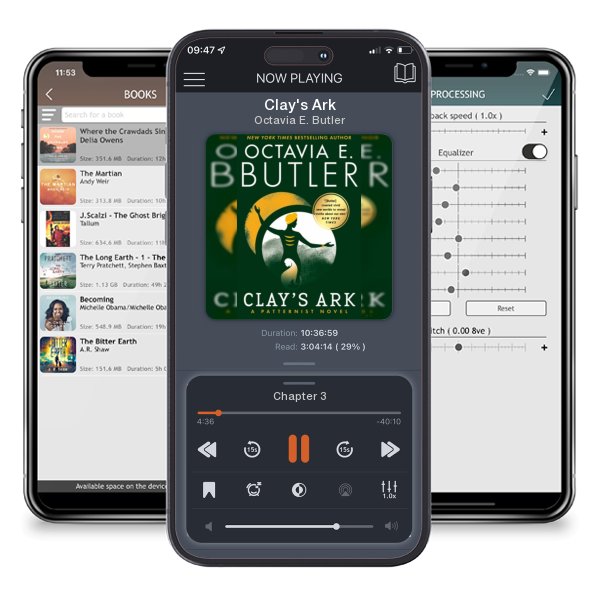 Download fo free audiobook Clay's Ark by Octavia E. Butler and listen anywhere on your iOS devices in the ListenBook app.