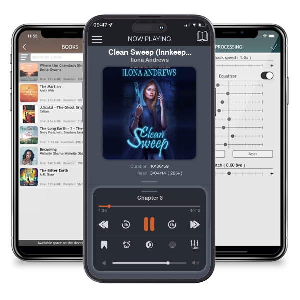 Download fo free audiobook Clean Sweep (Innkeeper Chronicles, #1) by Ilona Andrews and listen anywhere on your iOS devices in the ListenBook app.