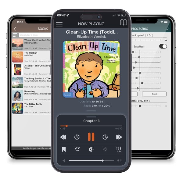 Download fo free audiobook Clean-Up Time (Toddler Tools® Board Books) (Board book) by Elizabeth Verdick and listen anywhere on your iOS devices in the ListenBook app.