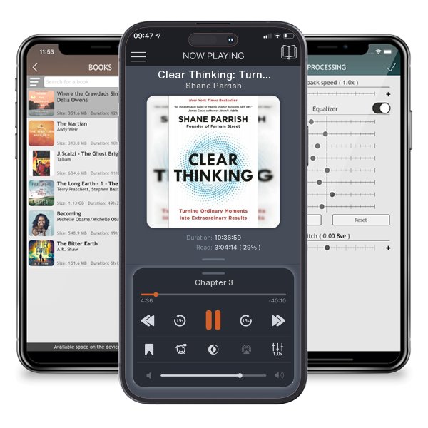 Download fo free audiobook Clear Thinking: Turning Ordinary Moments Into Extraordinary... by Shane Parrish and listen anywhere on your iOS devices in the ListenBook app.