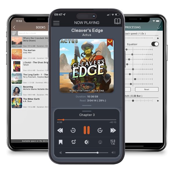 Download fo free audiobook Cleaver's Edge by Actus and listen anywhere on your iOS devices in the ListenBook app.