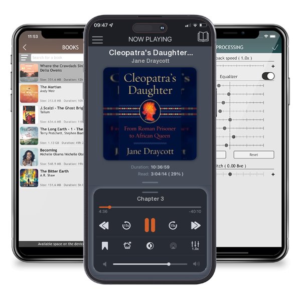 Download fo free audiobook Cleopatra's Daughter: From Roman Prisoner to African Queen by Jane Draycott and listen anywhere on your iOS devices in the ListenBook app.