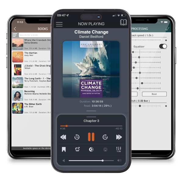 Download fo free audiobook Climate Change by Daniel Bedford and listen anywhere on your iOS devices in the ListenBook app.
