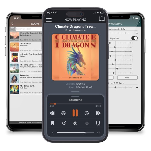 Download fo free audiobook Climate Dragon: Treachery, Pestilence & Weirding Weather by S. W. Lawrence and listen anywhere on your iOS devices in the ListenBook app.