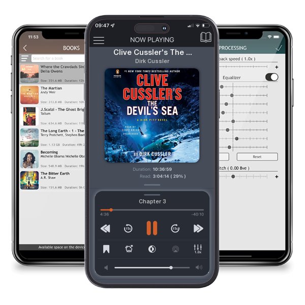 Download fo free audiobook Clive Cussler's The Devil's Sea by Dirk Cussler and listen anywhere on your iOS devices in the ListenBook app.