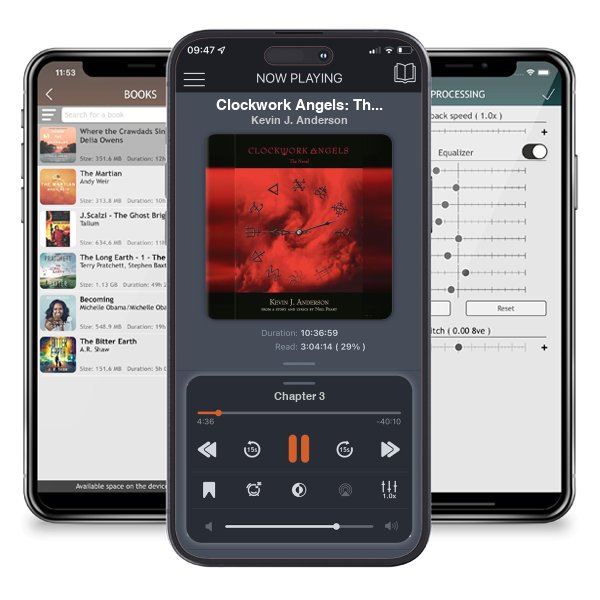 Download fo free audiobook Clockwork Angels: The Novel by Kevin J. Anderson and listen anywhere on your iOS devices in the ListenBook app.