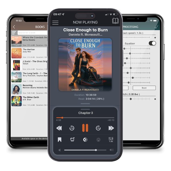 Download fo free audiobook Close Enough to Burn by Daniela R. Morassutti and listen anywhere on your iOS devices in the ListenBook app.