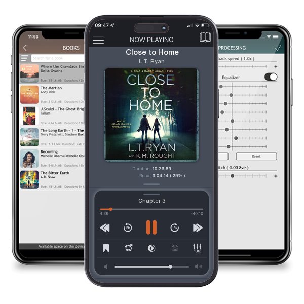 Download fo free audiobook Close to Home by L.T. Ryan and listen anywhere on your iOS devices in the ListenBook app.