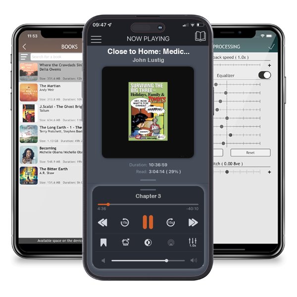 Download fo free audiobook Close to Home: Medicine Is the Best Laughter (A Close to Home Collection): A Close to Home Collection by John Lustig and listen anywhere on your iOS devices in the ListenBook app.