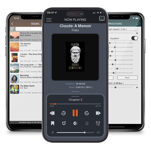Download fo free audiobook Clouds: A Memoir by Plato and listen anywhere on your iOS devices in the ListenBook app.