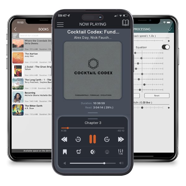 Download fo free audiobook Cocktail Codex: Fundamentals, Formulas, Evolutions [A... by Alex Day, Nick Fauchald, et al. and listen anywhere on your iOS devices in the ListenBook app.