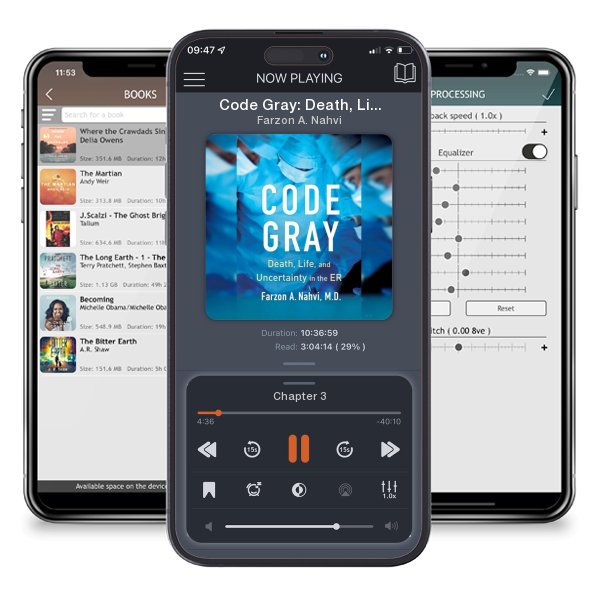 Download fo free audiobook Code Gray: Death, Life, and Uncertainty in the Er by Farzon A. Nahvi and listen anywhere on your iOS devices in the ListenBook app.
