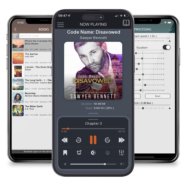 Download fo free audiobook Code Name: Disavowed by Sawyer Bennett and listen anywhere on your iOS devices in the ListenBook app.