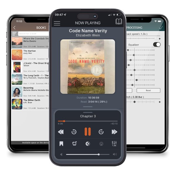 Download fo free audiobook Code Name Verity by Elizabeth Wein and listen anywhere on your iOS devices in the ListenBook app.