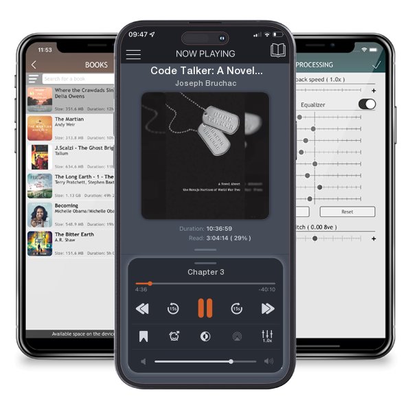 Download fo free audiobook Code Talker: A Novel about the Navajo Marines of World War Two by Joseph Bruchac and listen anywhere on your iOS devices in the ListenBook app.