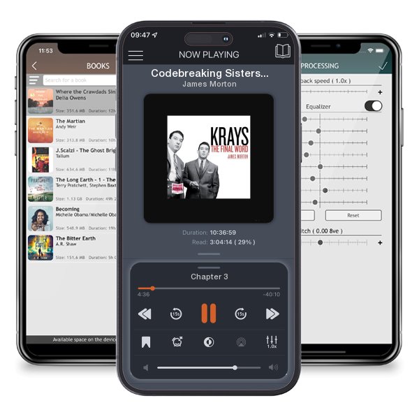 Download fo free audiobook Codebreaking Sisters: Our Secret War by James Morton and listen anywhere on your iOS devices in the ListenBook app.