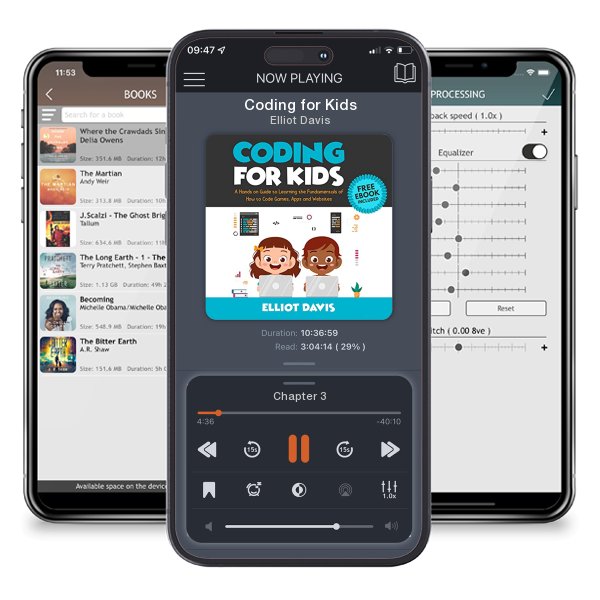 Download fo free audiobook Coding for Kids by Elliot Davis and listen anywhere on your iOS devices in the ListenBook app.