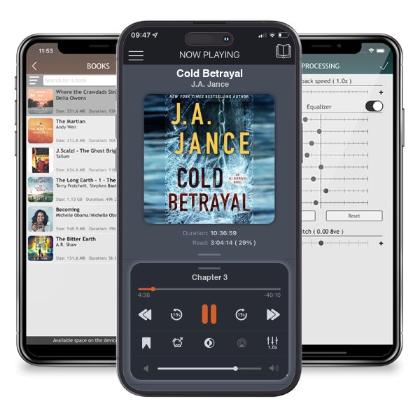 Download fo free audiobook Cold Betrayal by J.A. Jance and listen anywhere on your iOS devices in the ListenBook app.