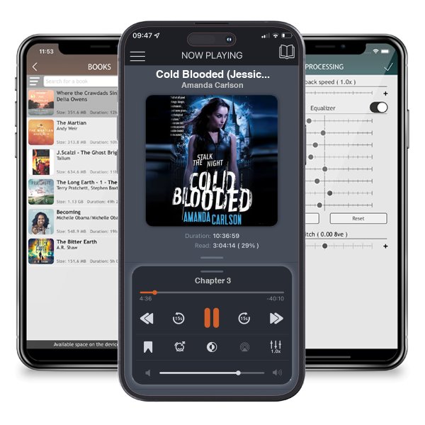 Download fo free audiobook Cold Blooded (Jessica McClain, #3) by Amanda Carlson and listen anywhere on your iOS devices in the ListenBook app.