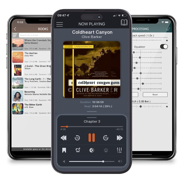 Download fo free audiobook Coldheart Canyon by Clive Barker and listen anywhere on your iOS devices in the ListenBook app.
