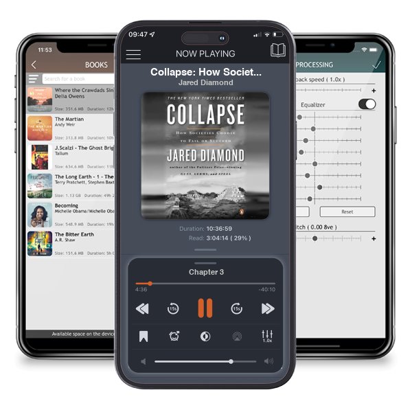 Download fo free audiobook Collapse: How Societies Choose to Fail or Succeed by Jared Diamond and listen anywhere on your iOS devices in the ListenBook app.