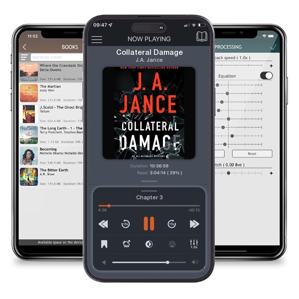 Download fo free audiobook Collateral Damage by J.A. Jance and listen anywhere on your iOS devices in the ListenBook app.