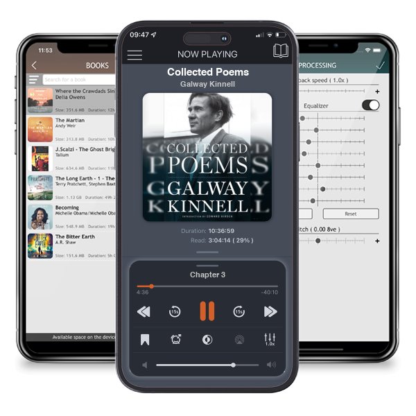 Download fo free audiobook Collected Poems by Galway Kinnell and listen anywhere on your iOS devices in the ListenBook app.