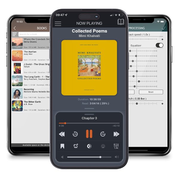 Download fo free audiobook Collected Poems by Mimi Khalvati and listen anywhere on your iOS devices in the ListenBook app.