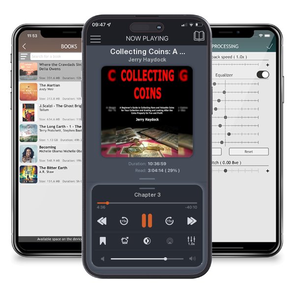 Download fo free audiobook Collecting Coins: A Beginner's Guide to Collecting Rare and Valuable Coins for Your Collection and Grading and Looking After the Coins P by Jerry Haydock and listen anywhere on your iOS devices in the ListenBook app.