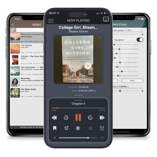 Download fo free audiobook College Girl, Missing by Shawn Cohen and listen anywhere on your iOS devices in the ListenBook app.