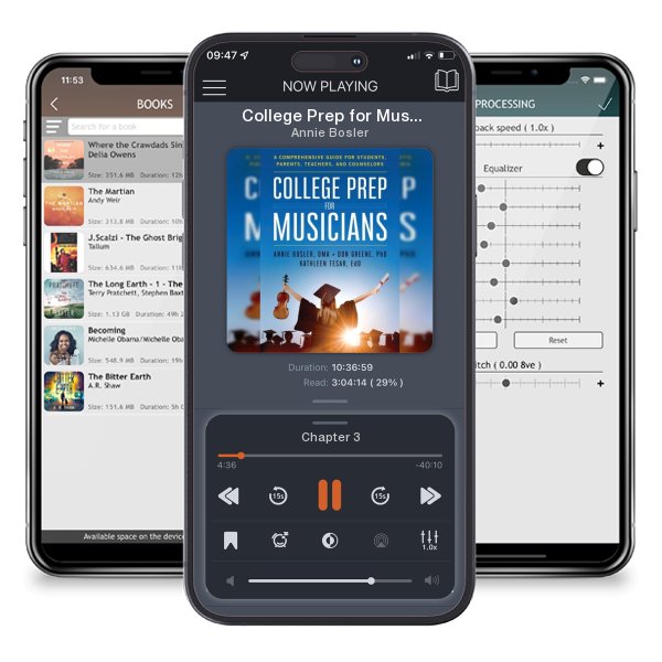 Download fo free audiobook College Prep for Musicians: A Comprehensive Guide for Students, Parents, Teachers, and Counselors by Annie Bosler and listen anywhere on your iOS devices in the ListenBook app.