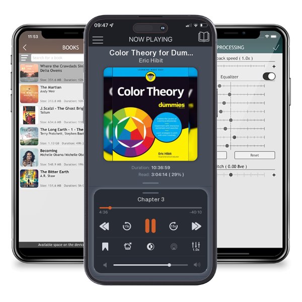 Download fo free audiobook Color Theory for Dummies by Eric Hibit and listen anywhere on your iOS devices in the ListenBook app.