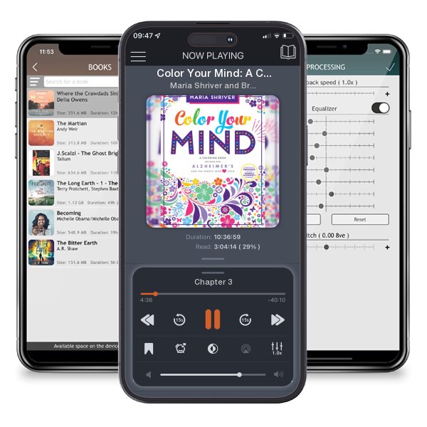 Download fo free audiobook Color Your Mind: A Coloring Book for Those with Alzheimer's... by Maria Shriver and Brita Lynn Thompson and listen anywhere on your iOS devices in the ListenBook app.