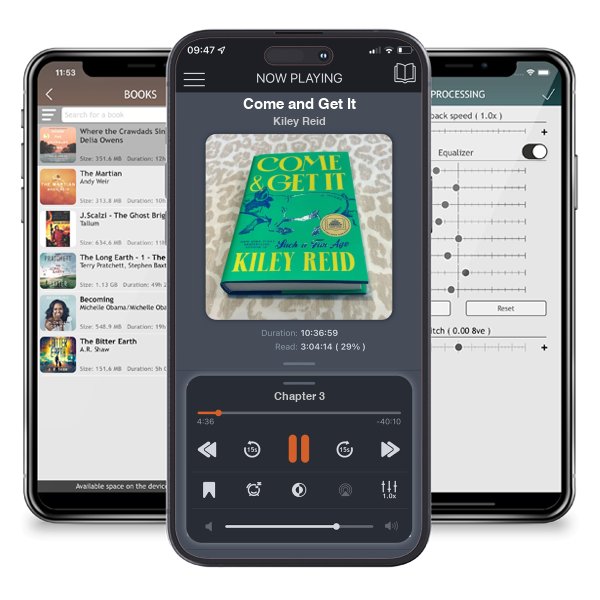 Download fo free audiobook Come and Get It by Kiley Reid and listen anywhere on your iOS devices in the ListenBook app.